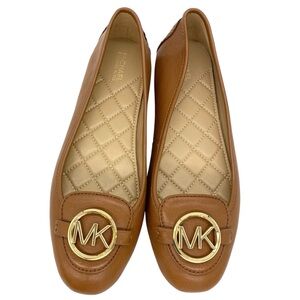 Michael Kors Lillie Leather Moccasin Loafers